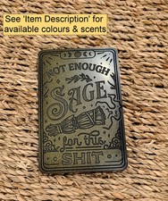 Halloween Wicca Witch Sage Sh!t Witchcraft Spells Fun - Wax