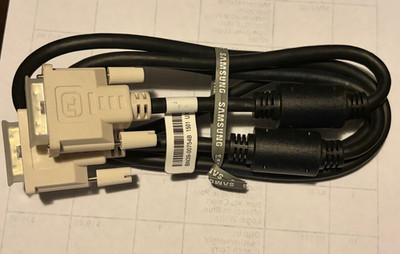 Samsung STYLE  20276 DVI-D Digital Dual Link M to M BN96-00754B E101344 5ft