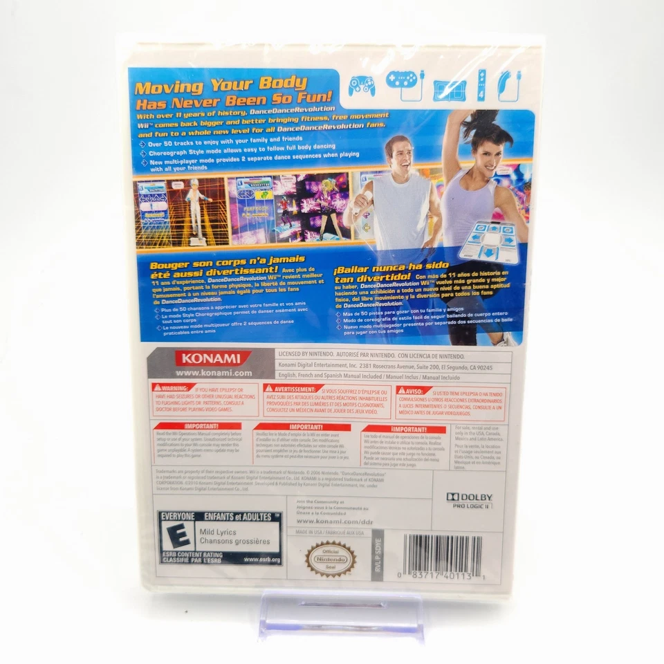 Dance Dance Revolution (Nintendo Wii, 2010) New Sealed In Box - Image 2 of 3