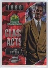 2018-19 Contenders Optic Class Acts Red Cracked Ice Prizm Gary Payton #6 HOF k4s