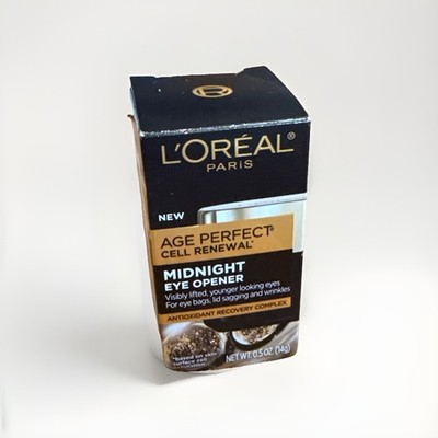 L'Oreal Paris Age Perfect Cell Renewal Midnight Eye Opener Antioxidant Recovery