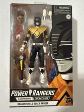 Mighty Morphin Power Rangers Lightning Collection Dragon Shield Black Ranger