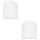 10 PCs Schulterabdeckungen Kleider Schulterkleidung Anzug Hemdjacke Abdeckung