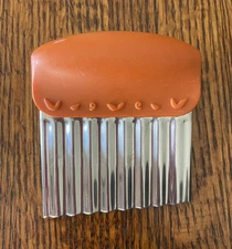 Vintage 1960’s Wavy Edge Crinkle Cutter French Fries Potatoes Vegetables Rare