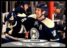 2011-12 Upper Deck #151 R.J. Umberger Columbus Blue Jackets Hockey Card