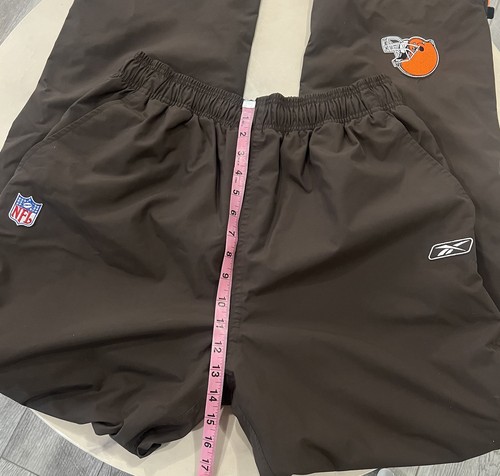 Reebok NFL Cleveland Browns 2000’s Y2K Sideline Warm-Up Pants Size Large. - Picture 14 of 17