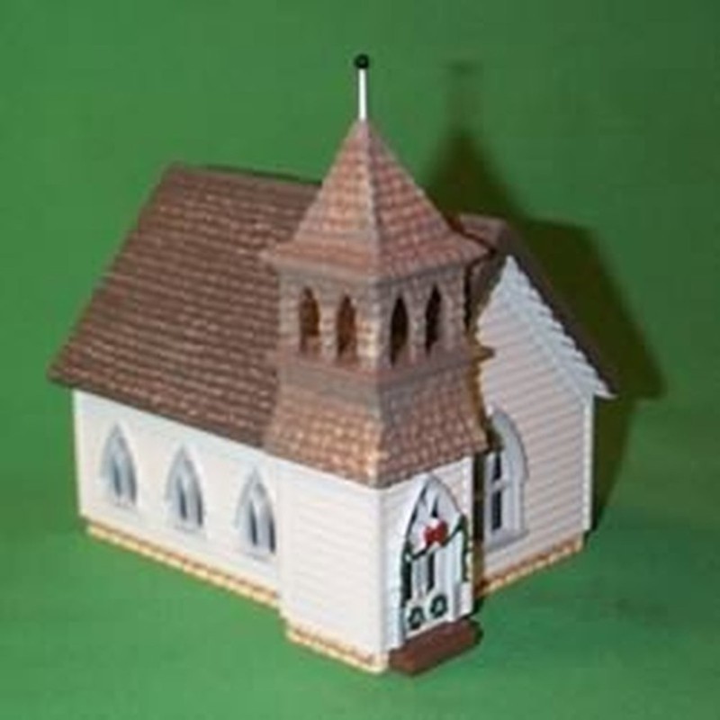 'The Country Church' 'Sarah Plain and Tall Collection' NEW Hallmark 1994 Orn