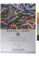 Sennelier pastel card, 6 colors, 11 sheets, 24x32 cm