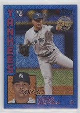 2019 Silver Pack 1984 Topps Baseball Blue 108/150 Justus Sheffield #T84-40 12gr