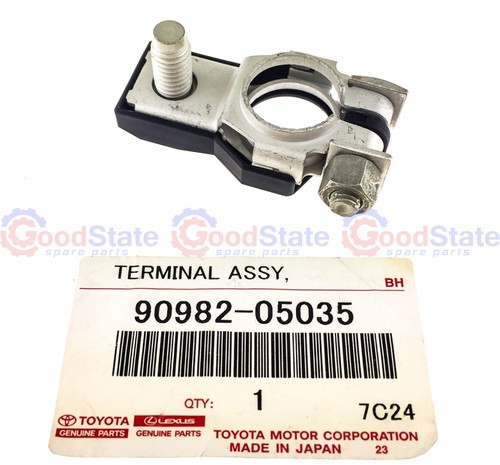 Genuine Hilux RZN173 RZN169 RZN168 Positive Battery Terminal Clamp Clips x2 - Picture 2 of 3