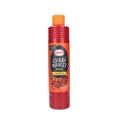 Hela Currywurst Sauce pikant lecker 800ml (4,99 EUR/kg)