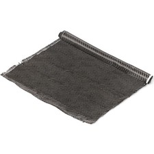 12" x 5FT Twill Weave Black Carbon Fiber Fabric Cloth 3K, 9oz, 12" x 59"