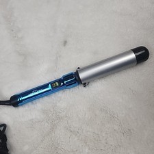 Bed Head Tigi BH363 Curling Wand 1 1/2" Barrel Metallic Blue Pre-Owned