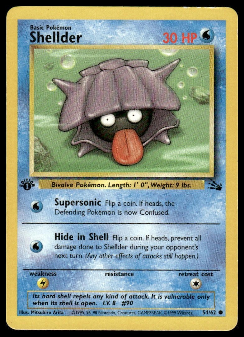 1999 Pokemon Fossil 1st Edition WOTC Non-Holo #16-62 NM LP MP HP Pick Your Card
