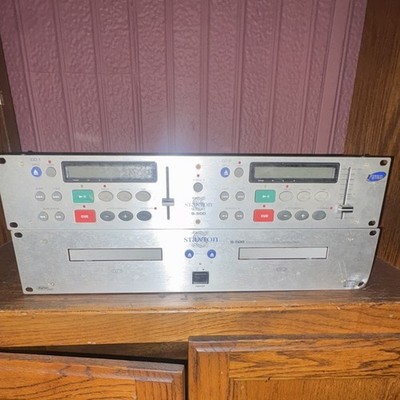 Stanton S-500 Dual CD Player Silver Pitch Control Loop +/-10% Pitch Range