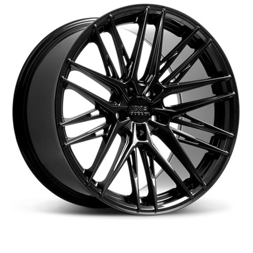 4-New 18" XXR 582 Wheels 18x9.5 5x114.3 35 Black Rims 73.1 - Picture 2 of 3