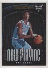 2021-22 Panini NBA Hoops Now Playing Holo Kai Jones #19 0q0