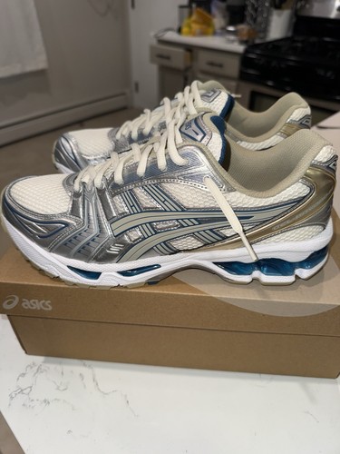 ASICS Gel Kayano 14 ‘Cream Pure Silver’ Size 9.5 **NEW** - 第 2/10 張圖片