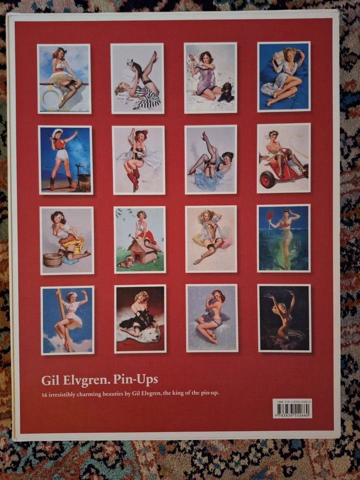 16 hermosas impresiones vintage de calidad Pinup Girl en caja sin usar de Gil Elvgren  Foto 2 de 4
