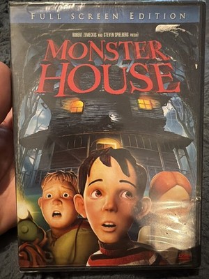 NEW Monster House DVD THE MOVIE ANIMATED CARTOON Gil Kenan, Jack Rapke A-1458