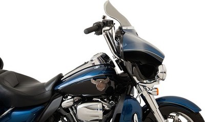 KLOCK WERKS Flare 10,5'' Getönt Windschild für Harley s. Verwendungsli  FLH 2014-