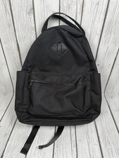 Black Backpack for Men with Zip Closure, Adjustable Strap, Outer Pockets