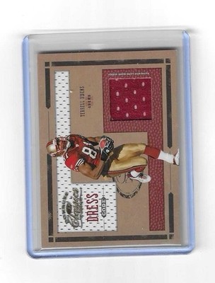 2004 Donruss Classics Dress Code #DC-25 Terrell Owens /250 Game Worn Patch