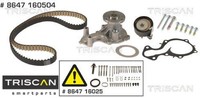 Triscan 8647160504 Wasserpumpe + Zahnriemensatz Zahnriemensatz Zahnriemen