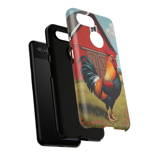 Rooster Tough Cases, Chicken Lovers Gift, Farm Animal Phone Cover, Protective - 第 220/256 張圖片