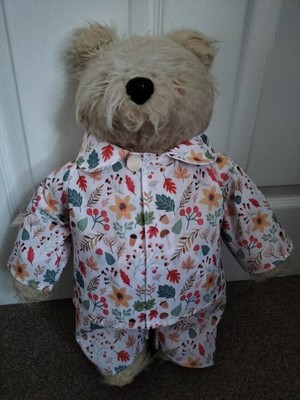 EINZIGARTIGER PYJAMA PASST EINEM 18'' GABRIELLE PADDINGTON BÄREN  