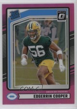 2024 Panini Donruss Optic Preview Pink Prizm Edgerrin Cooper Rookie RC