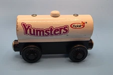Yumsters Yoplait Yogurt Tanker - Thomas Friends Wooden Railway Train Tank 2001