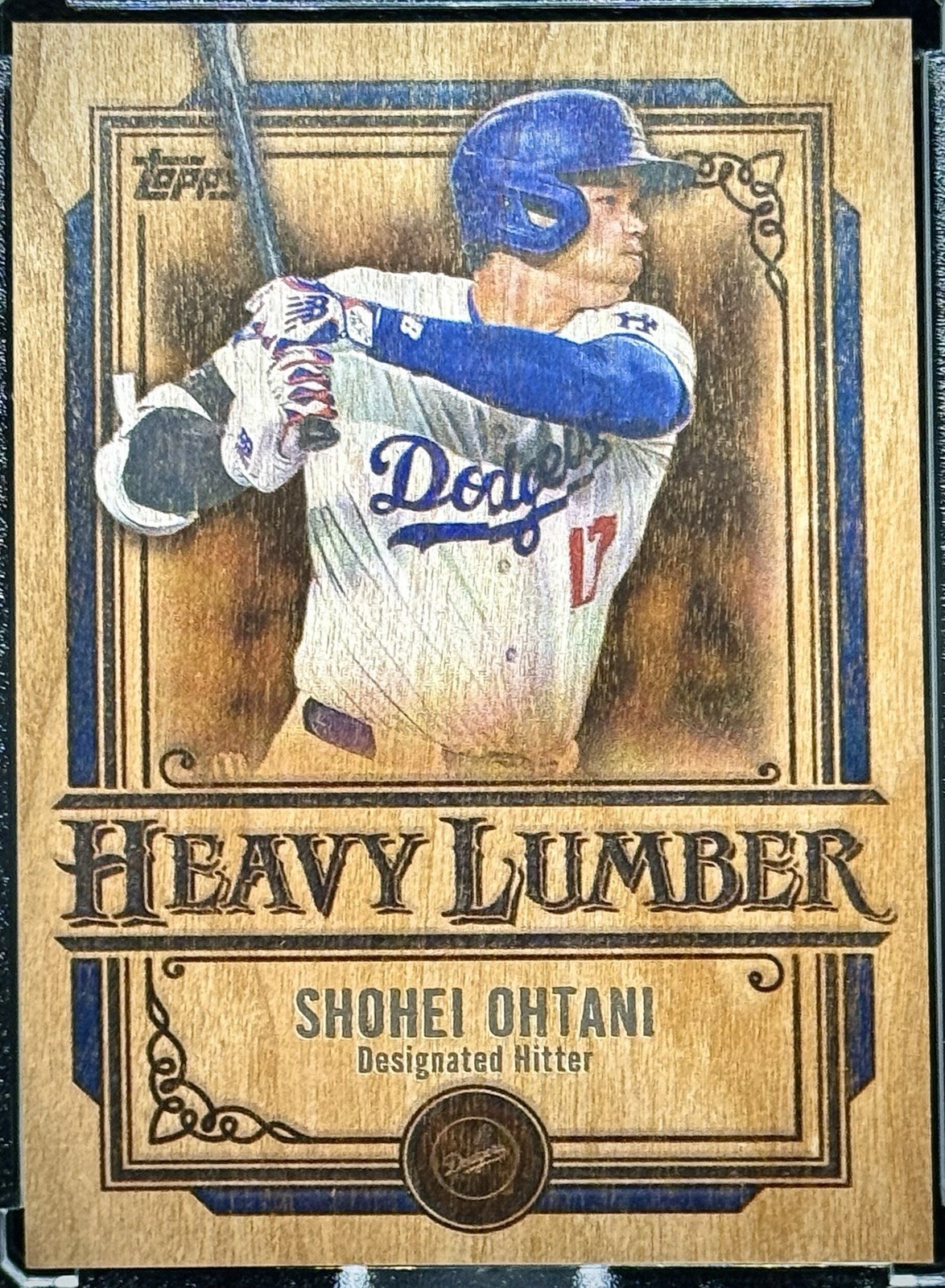 2025 Topps Series 1 Baseball Shohei Ohtani Heavy Lumber SP !! # HL-6 LA Dodgers