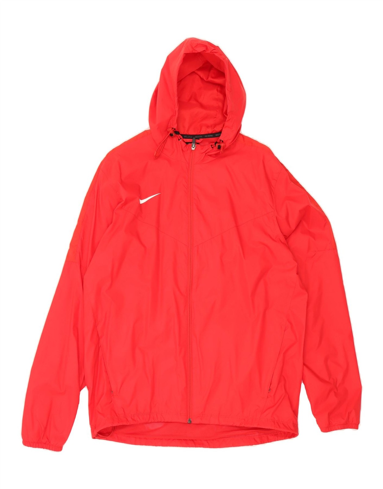 SACAI X NIKE NIKE Giacca antipioggia uomo con cappuccio UK 38 media rossa poliestere BU05
