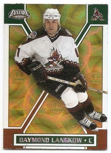 02/03 PACIFIC EXCLUSIVE GOLD PARALLEL Hockey (#101-150) U-Pick From List - Picture 36 of 50