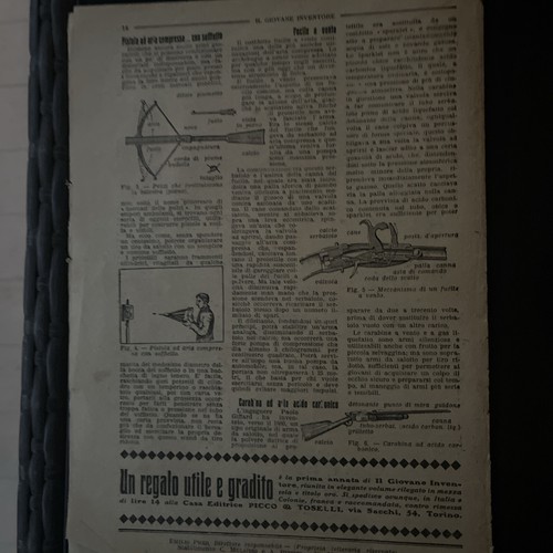 PEZZI DELLA RIVISTA GIOVANE INVENTORE ANNO 1925 E 1926 - Picture 5 of 8