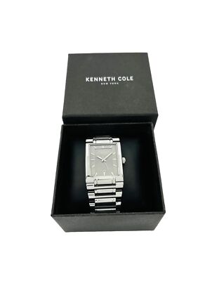 Orologio Kenneth Cole Reaction Uomo - Grigio E Arancione, Cassa 48mm, Cinturino Silicone - 4