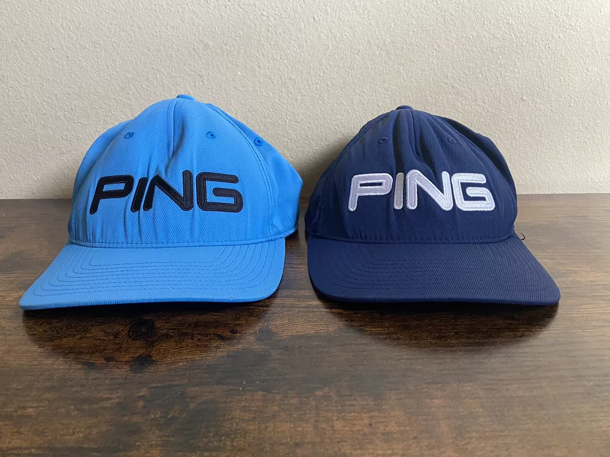 Blue Sensor One | Fit Hats Caps Mens Clean Light Navy eBay Size Cool Ping 2 Golf Flex