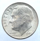 KAPPYSCOINS  W6322 1948D  SILVER CH BU TO GEM   ROOSEVELT DIME