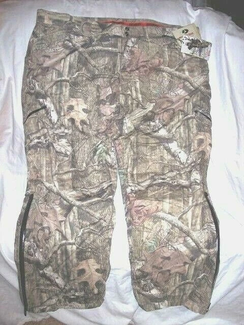 Mens 3X Mossy Oak Camo Rain Pants Cold Weather Pants Insulated Hunting Pants  - Image 2 of 4