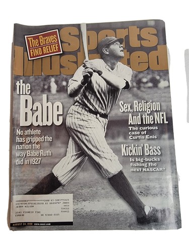 Vintage 1990s Sports Illustrated Magazine Babe Ruth 90s VTG S.I. | eBay