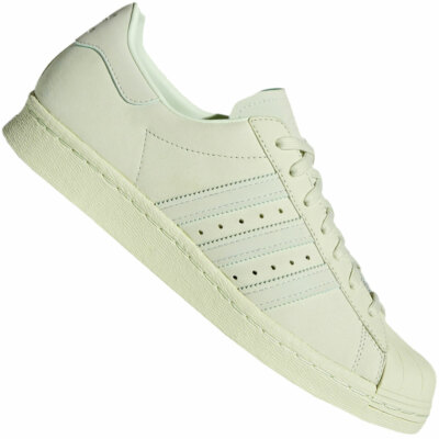 adidas Originals Superstar 80s Sneaker Turnschuhe Schuhe CQ2658 Aero Green Grün