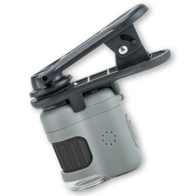 Carson MM-380 MicroMini Taschenmikroskop 20x mit Smartphone-Adapter
