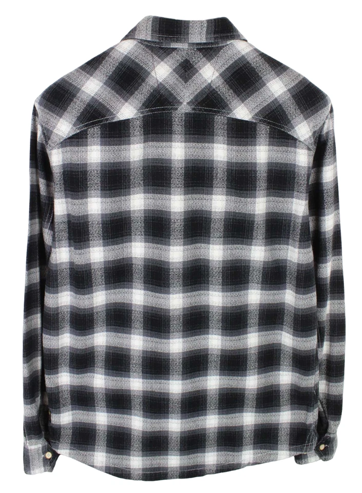 CHEVIGNON Legend Label Regular Shirt Men's MEDIUM Thick Plaid Button Up - Image 2 of 4