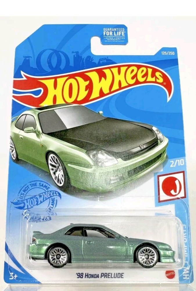 2021 Hot Wheels HW J-Imports Green '98 Honda Prelude Dollar General Exclusive