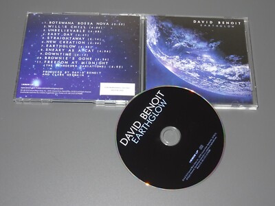 DAVID BENOIT - EARTHGLOW / PROMO-ALBUM-CD 2010 (MINT-)