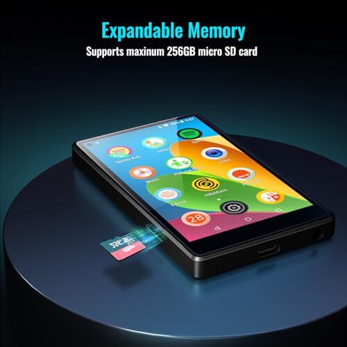 MP3 Player Bluetooth with Spotify ,Spotify,Audible,Browser(Removable