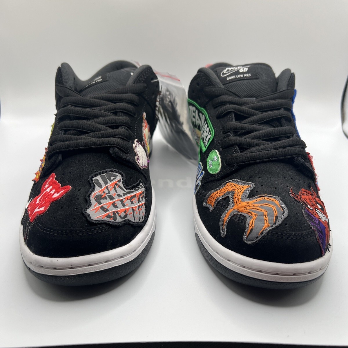 💀🔥Nike SB Dunk Low Pro QS Neckface Sneaker Size 10 Mens With Box