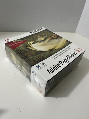 Adobe PageMaker 6.5 Education Version for Windows New Old Stock
