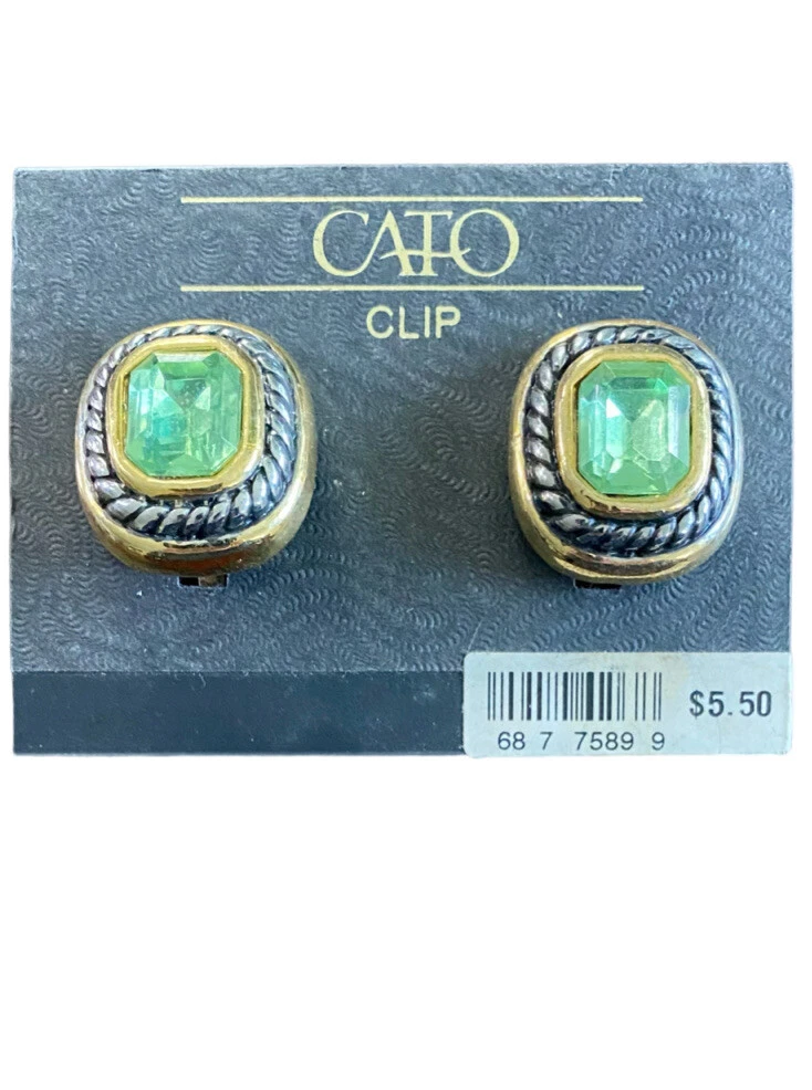 Cato clip store on earrings